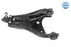 Lower Control Arm with Bush & Ball Joint LH RENAULT : Duster