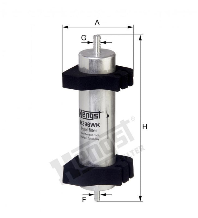HENGST FUEL FILTER- AUDI Q5 2.0 TDI/3.0 TDI