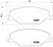 SKODA/VWPOLO/FABIA/VENTO/RAPID T-2 FRONT PAD - BRAKE PAD