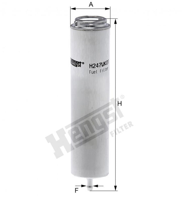 HENGST FUEL FILTER-BMW E60/5/F10/5 GT E65/7 F01/7 X5/X6