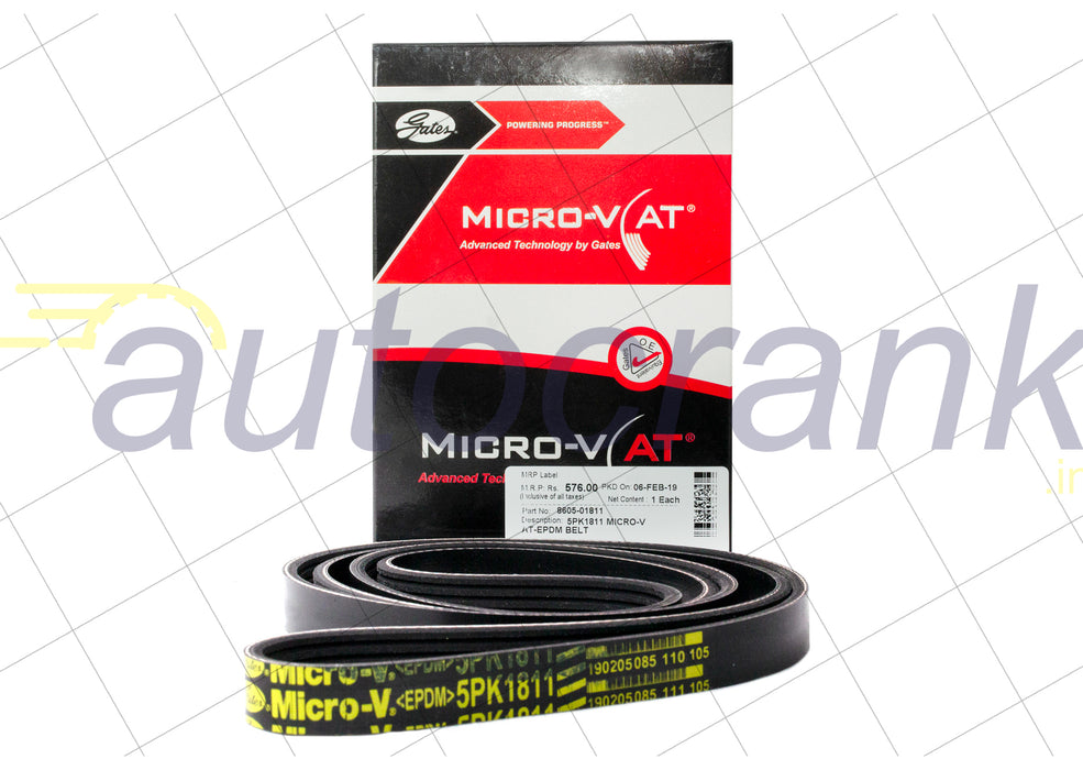 Gates MICRO V EPDM Belt-Hyundai i20