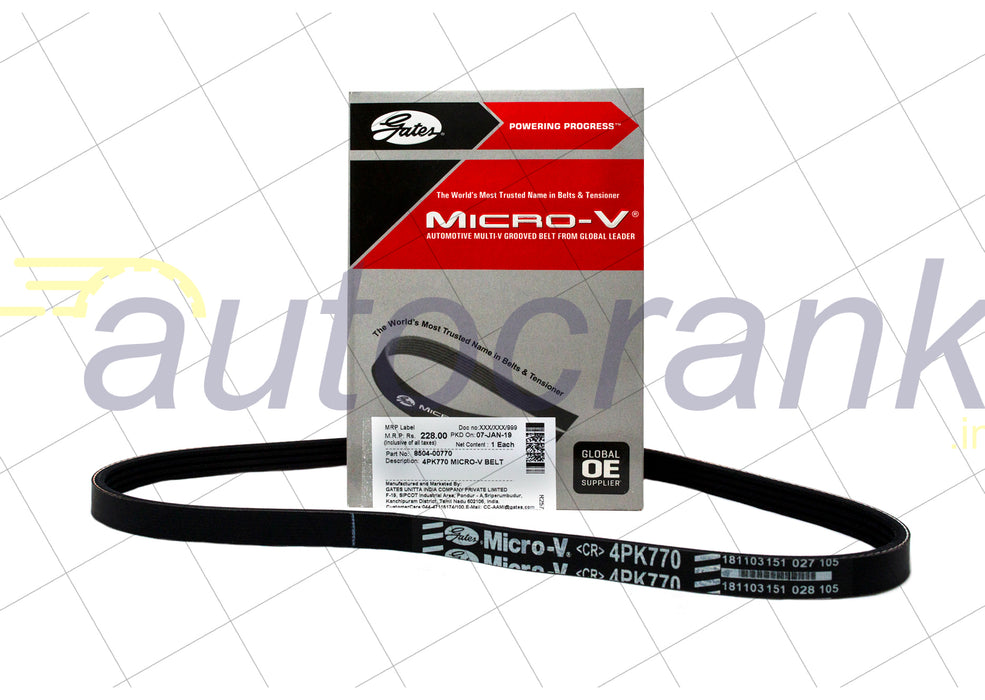 Gates Micro V CR Belt-Honda Accord
