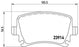 AUDI A6 OLD 4F REAR PAD - BRAKE PAD
