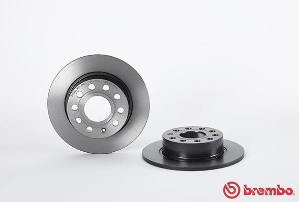 Brembo Rotor - BackSKODA-YETI 5L (2009-)