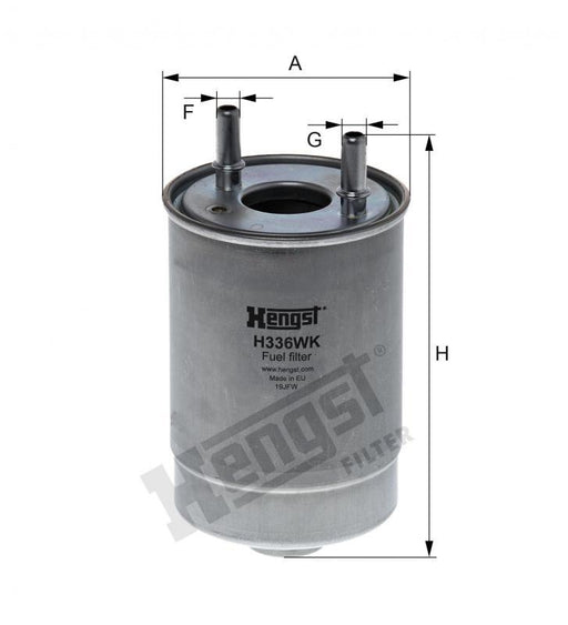 HENGST FUEL FILTER-RENUALT FLUENCE