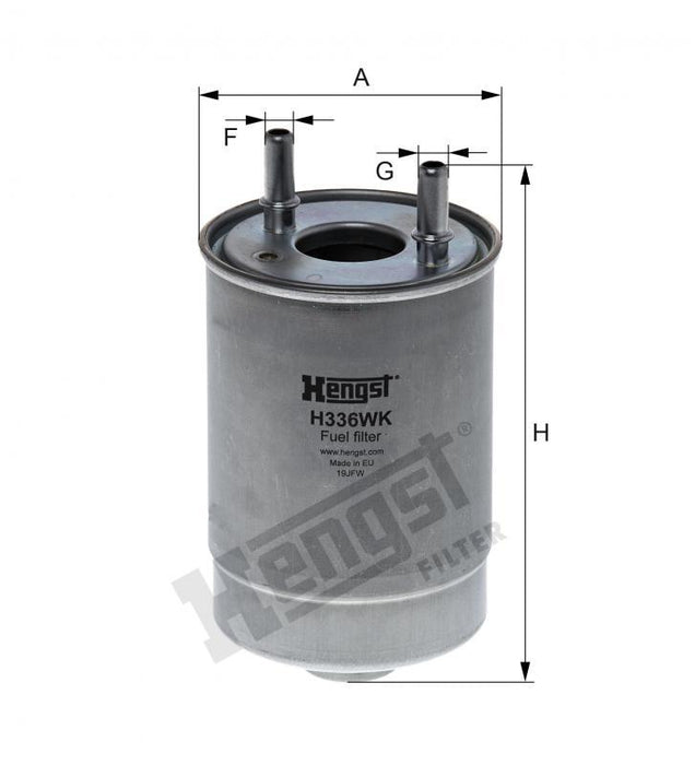 HENGST FUEL FILTER-RENUALT FLUENCE