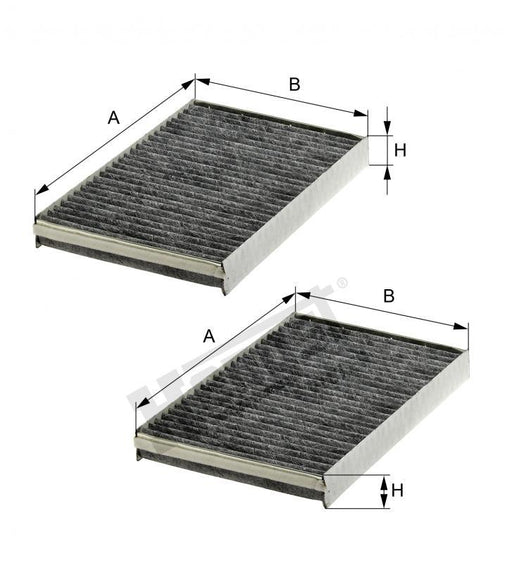 HENGST CABIN FILTERS-MERCEDES S221/360 CDI