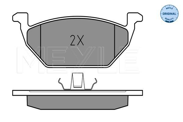 Front Brake pad set ( With Sensors ) SKODA : Octavia ( O/M & N/M ) /Fabia/Rapid , VW : Polo / Vento/JETTA