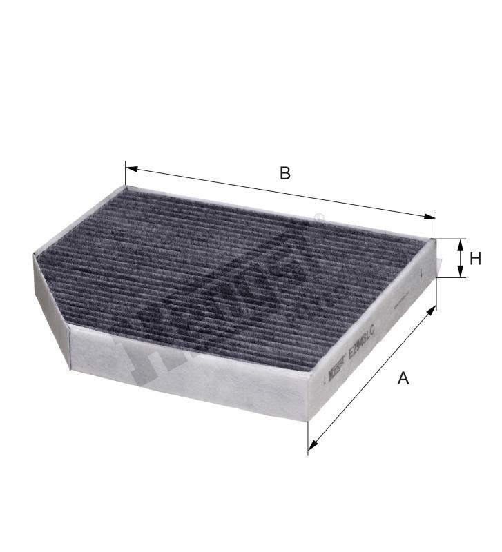 HENGST CABIN FILTERS-AUDI NEW A4/Q5