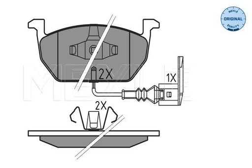 Front Brake Pad Set SKODA : Octavia ( Latest )