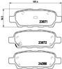 RENAULT KOLEOS REAR PAD - BRAKE PAD