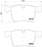 BMW BMW F(30) FRONT PAD - BRAKE PAD