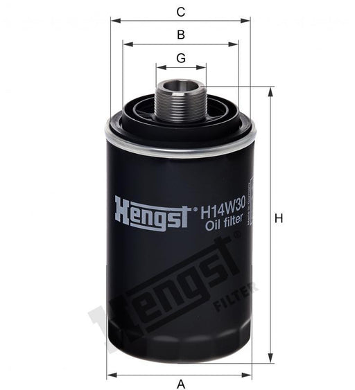 HENGST OIL FILTERS-SKODA LAURA/SUPERB 1.8
