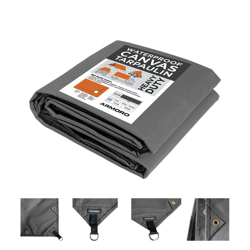 Armoro Waterproof Canvas Tarpaulin