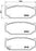 MARUTI SWIFT RITZ DZIRE NEW BALENO FRONT PAD - BRAKE PAD