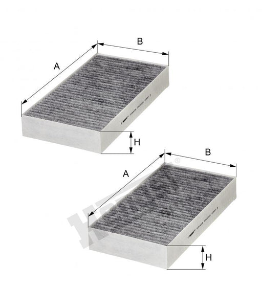 HENGST CABIN FILTERS-MERCEDES W164/350 CDI