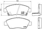 HONDACITY 1,2,3, FRONT PAD - BRAKE PAD