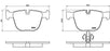 BMW BMW 7 SERIES F02/ 5 SERIES GT REAR PAD - BRAKE PAD