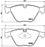 BMW BMW X1/3 SERIES (E90) FRONT PAD - BRAKE PAD