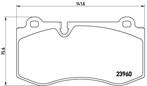 MERCEDES S 221 FRONT PAD - BRAKE PAD