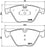 BMW BMW 5 SERIES FRONT(F10) 530d - BRAKE PAD
