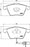 AUDI A6 OLD 4F FRONT PAD - BRAKE PAD