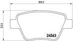 SKODA/VWLAURA TYPE 2 / YETI REAR PAD - BRAKE PAD