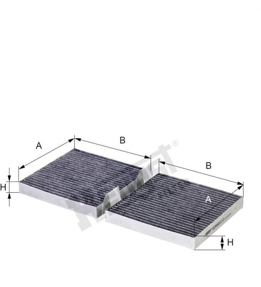 Hengst Cabin Filters-BMW X3 (F25)