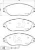 SKODA/VWNEW KODIAQ FRONT PAD - BRAKE PAD