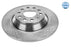 REAR BRAKE DISC(SET OF 2 PCS) 300 mmOD VW : JETTA ( N/M )