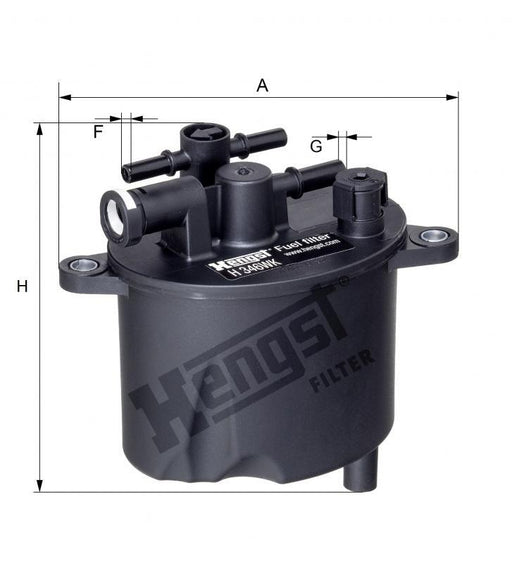 HENGST FUEL FILTER-LANDROVER FREELANDER/EVOGUE