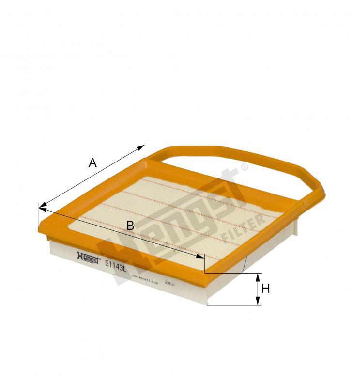 HENGST AIR FILTERS-S222 400