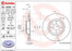 Brembo Rotor - Front/FIAT - LINE T JET/ABARTH PUNTO