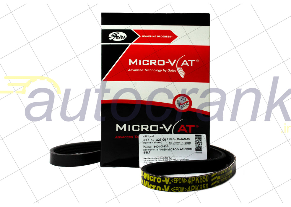 Gates MICRO V EPDM Belt-Hyundai Accent