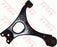 TRW FRONT CONTROL ARM LOWER - Right - Civic