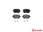 AUDI Q3 REAR PAD TYPE 2 - BRAKE PAD