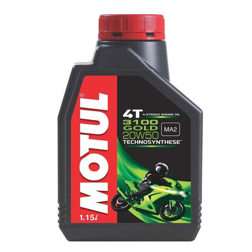 Motul 3100 4T Gold 20W50 Engine Oil (1.15 L)