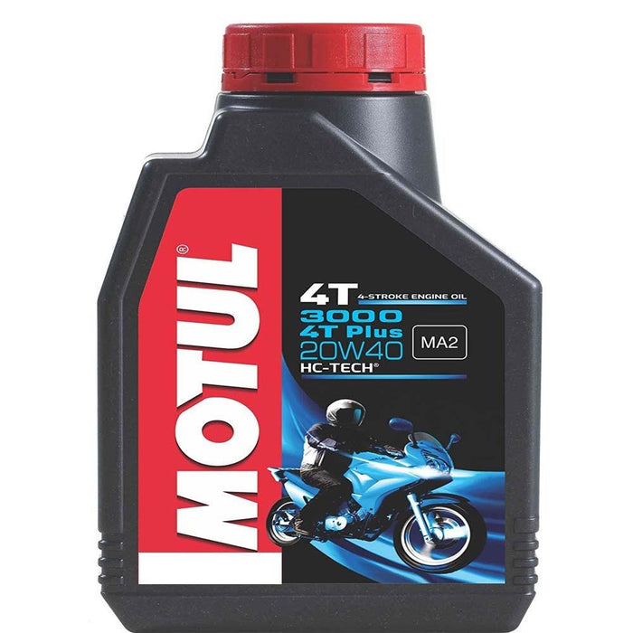 Motul 3000 4T Plus 20W40 Engine Oil 1L