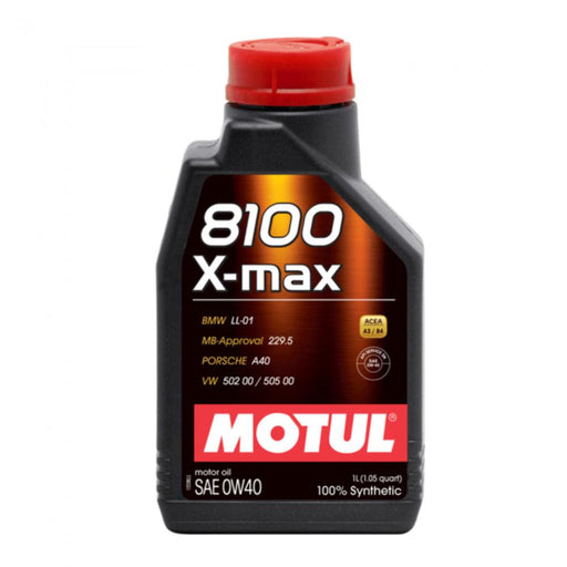 Motul 8100 XMax 0w40 Motor Oil 4 Litre