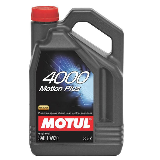 Motul 4000 MOTION PLUS 10W30 Motor Oil 3.5 Litre