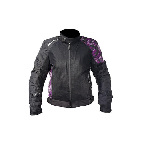 MOTOTECH Scrambler Air Women's Motorcycle Jacket - Purple - Level 2