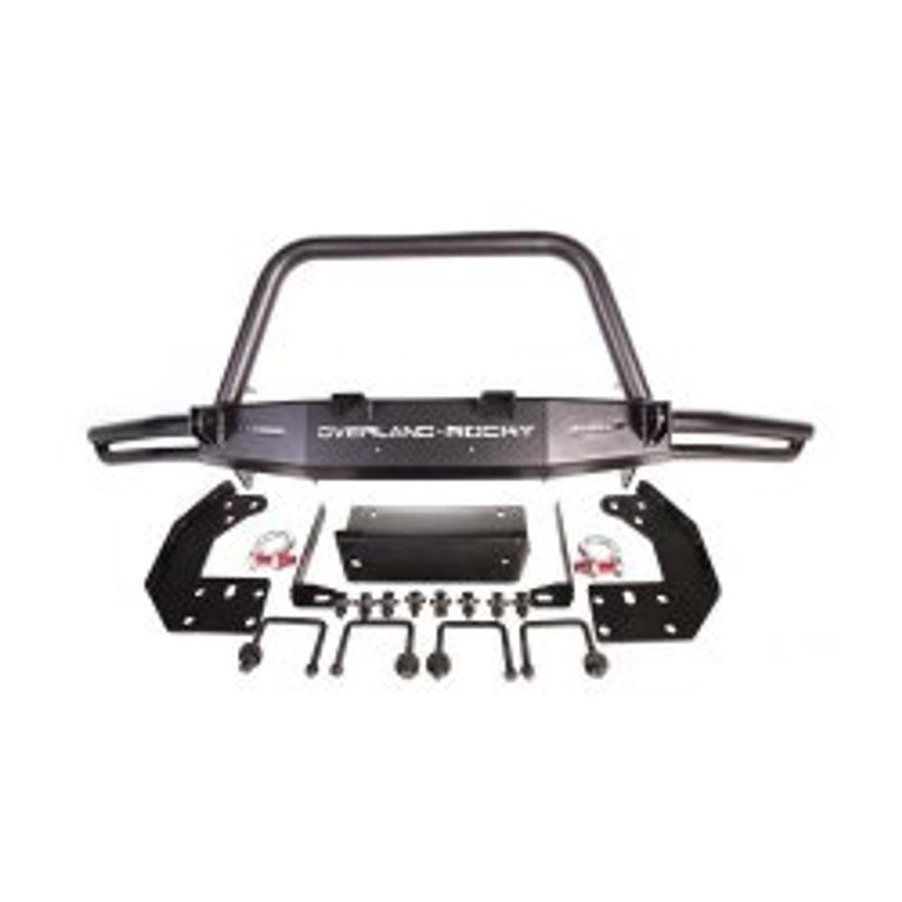Overland Rocky Plus Nudge Bar Winch Compatible - Isuzu
