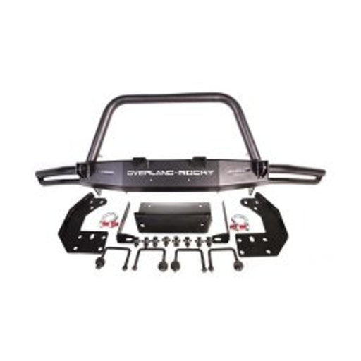 Overland Rocky Plus Nudge Bar Winch Compatible - Isuzu