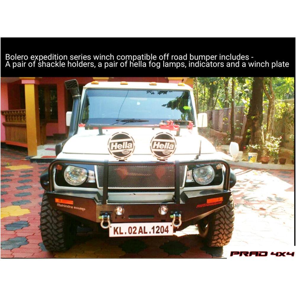 Mahindra Bolero Winch Compatible XPD Bumper - BFW02