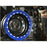 160x5 15x8 BLUE Beed Lock Steel Wheels For Xenon