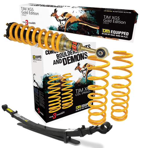 TJM XGS Gold Edition suspension kit - Isuzu D-MAX Vcross 2012 onwards