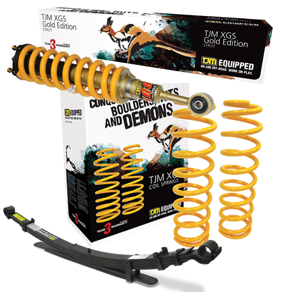 TJM XGS Gold Edition suspension kit - Isuzu D-MAX Vcross 2012 onwards