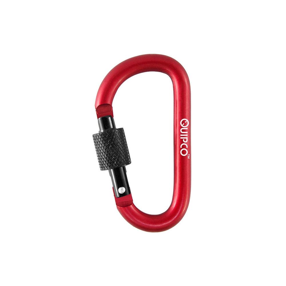 QUIPCO Coral Screwgate Accessory Carabiner - 8cms