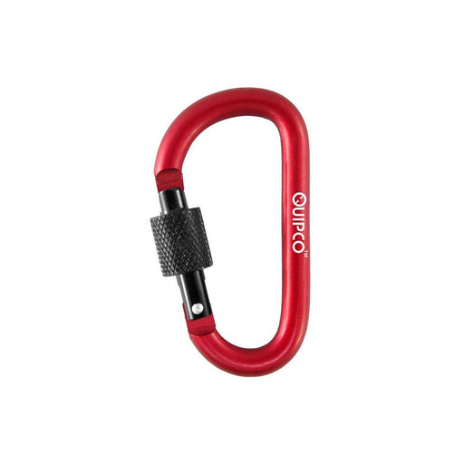 QUIPCO Coral Screwgate Accessory Carabiner - 8cms
