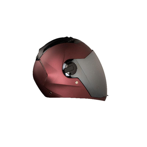 SBA-2 Matt Maroon Silver Sticker
